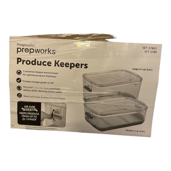 progressive Kitchen Progressive Prepworks Air Flow Vent System